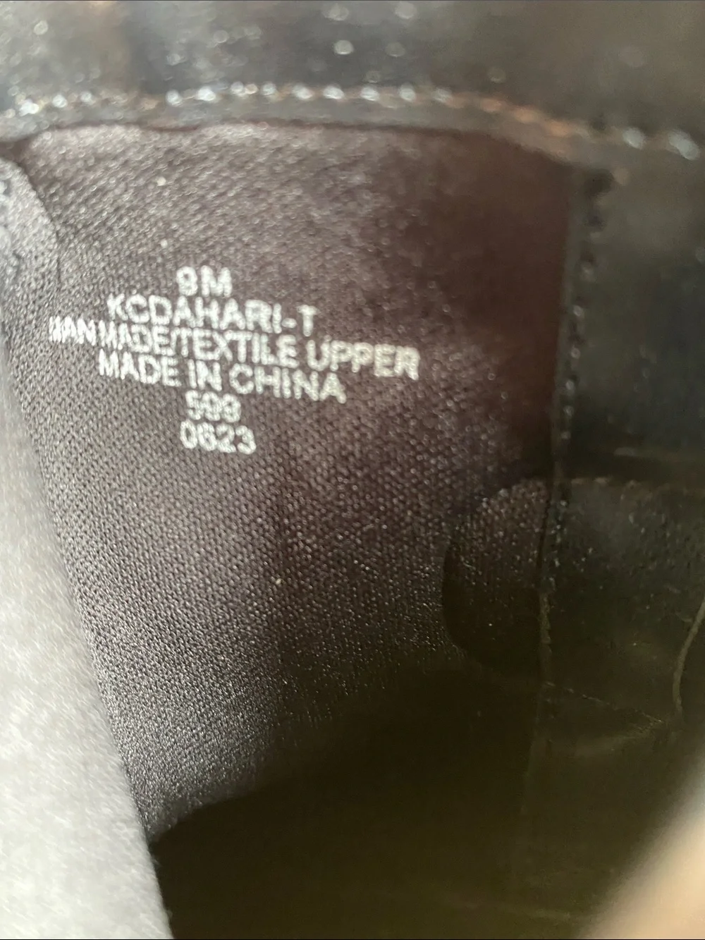 Calvin Klein Black  Ankle Boots with CK Strap Size 9